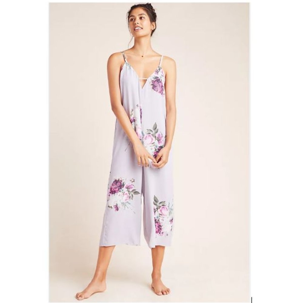 Anthropologie Flora Nikrooz Delphine Sleep Jumpsuit - Size Small - NWT